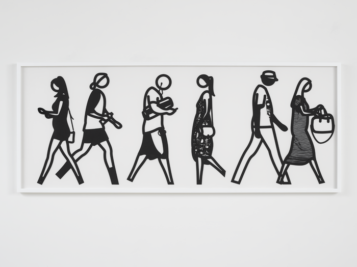 ジュリアンオピー◇ WALKING IN MELBOURNE 1 Julian Opie | Walking in Melbourne. 8., 2018 | Art Basel